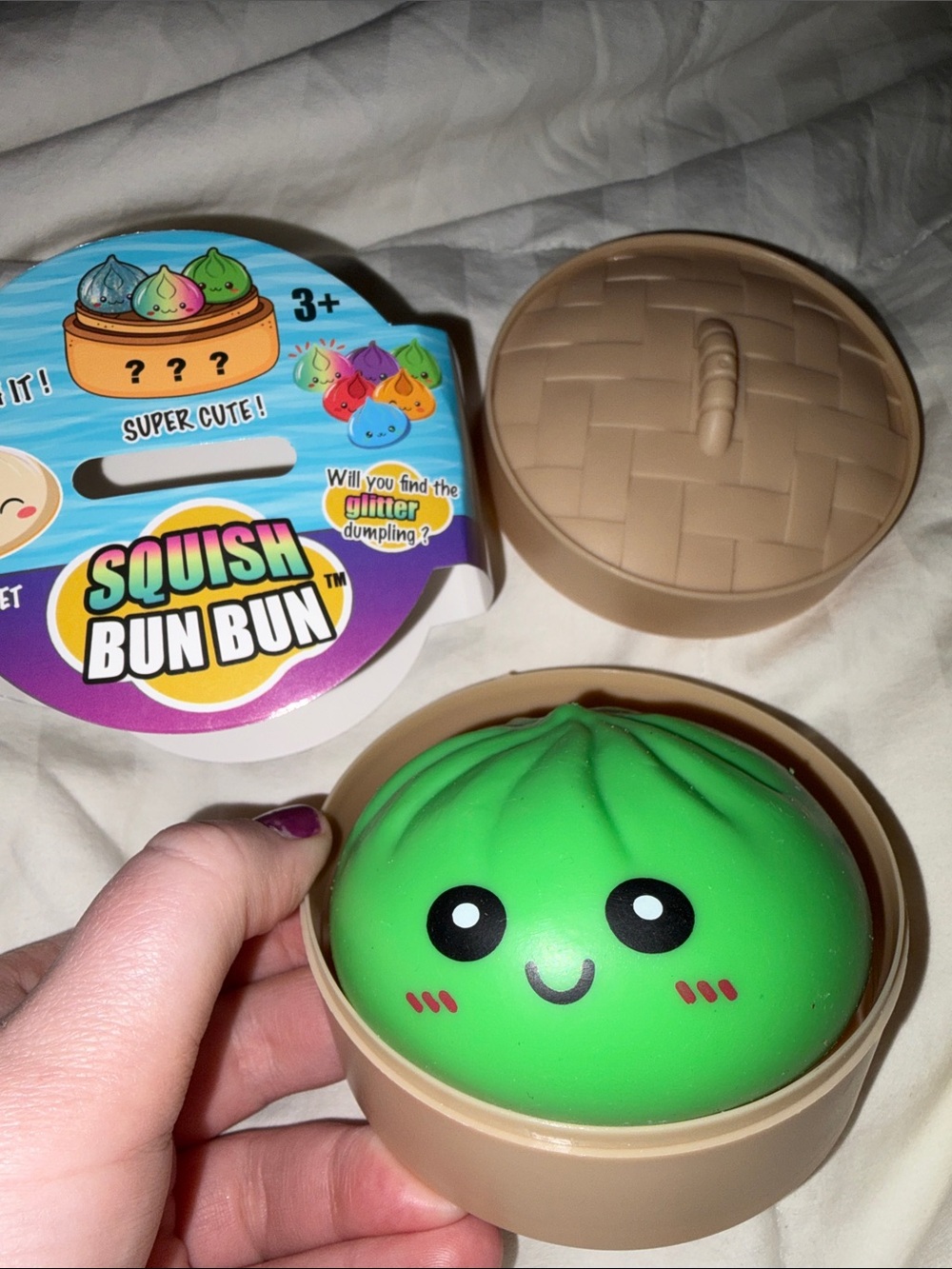 Trendy Brand New Squish Bun Bun Like Green Dumpling Squishy🔥